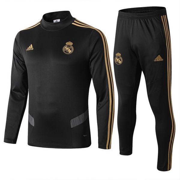 Trainingsanzug Real Madrid 2019-20 Schwarz Grau